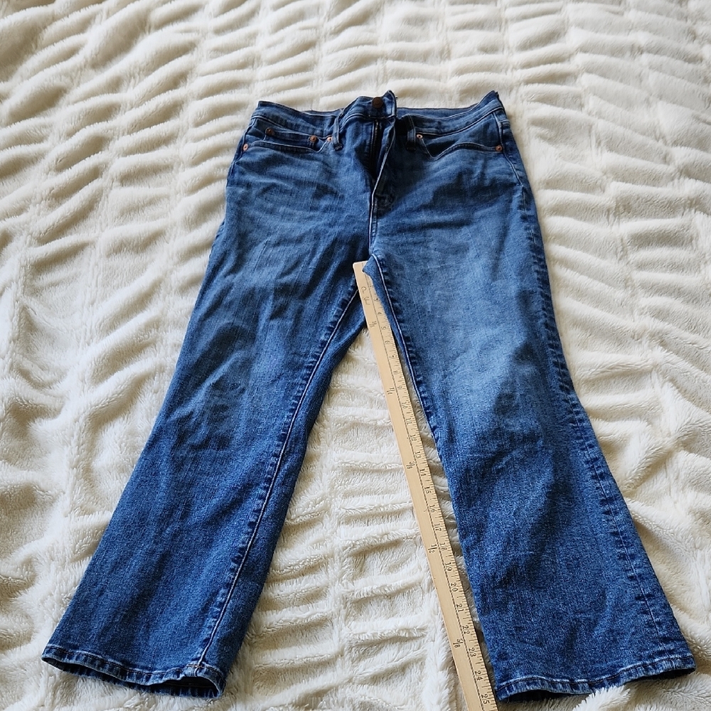 Madewell Cali- Demi Boot Size 29 Classic Blue Women's Jeans